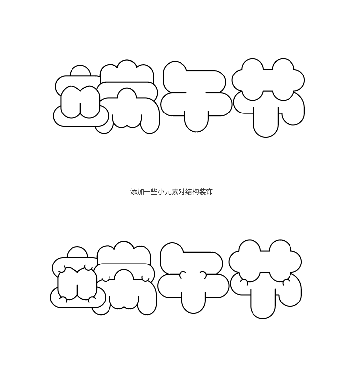 一招搞定端午节三种方法字体设计教程-张家佳设计